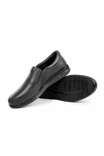 Chaussures décontractées orthopédiques pour hommes en cuir véritable moelleux, chaussures de papa, chaussures orthopédiques