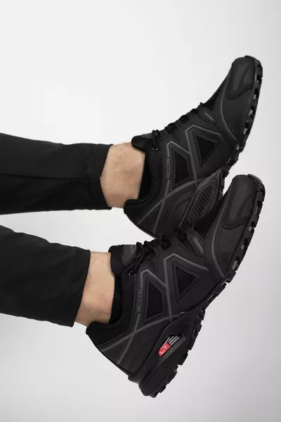 Chaussures de trekking Elsdraes Homme  Noir Fumé