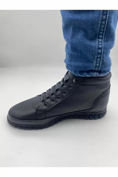 Weiches Kunstleder Orthopädische Herren Classic Sport Winterschuhe