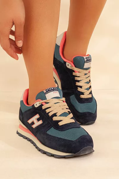 Hummerjack Vert Marine Baskets Femme • 