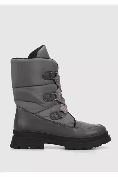 Grey Women's Snow Boots