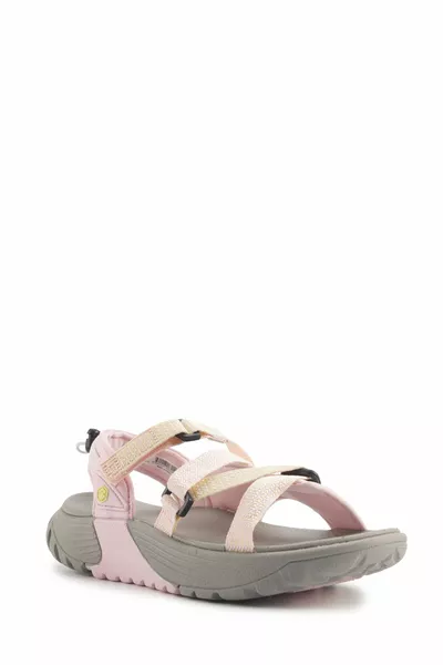 БЕЗПЛАТНИ WMN JR 4FX пудра сандали за момичета