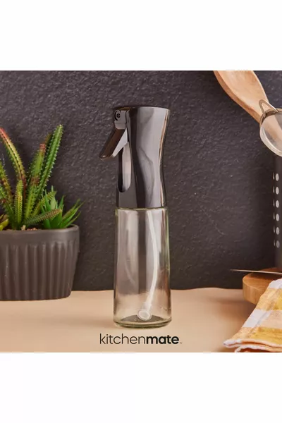 Spray Oilpot Oil Spray Oil Dispenser Friggitrice ad aria Save Oil Da Black ml per olio d'oliva