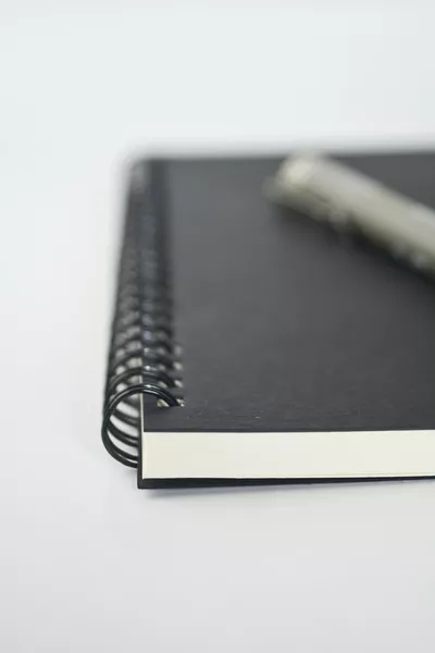 Black Cover Spiral Daily Planner