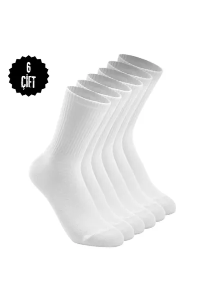Lot de 6 Chaussettes de Sport Universelles Économiques