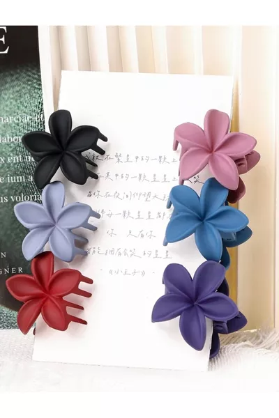 مجموعة نسائية كبيرة 9 سم بتدرجات ألوان الباستيل لوتس مكونة من 6 قطع