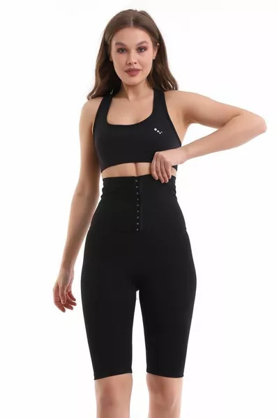 Short thermique à fermeture à boutons