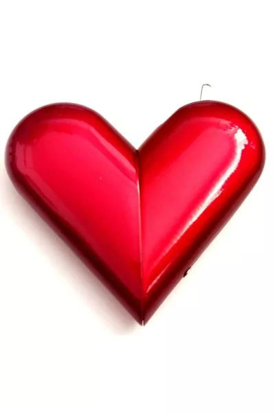 Зажигалка с красным сердцем и газом, подарок для любимого, можно выбрать в форме сердца или обычную