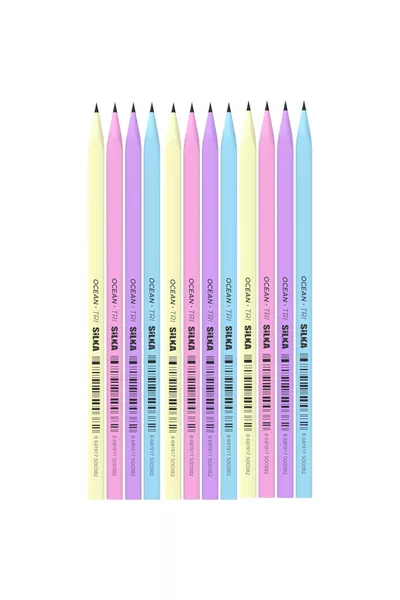 Цветни моливи Kaly триъгълни  броя