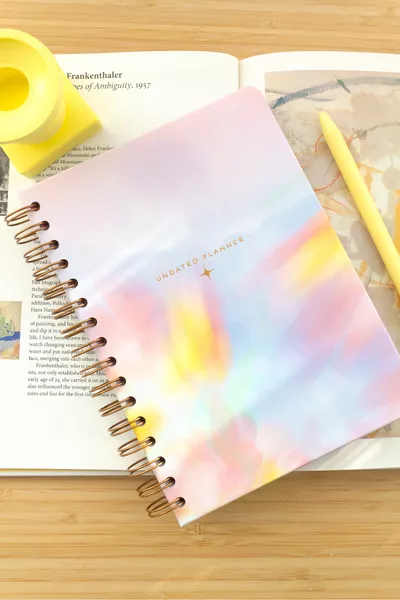  Спирална безсрочна планировъчна тетрадка с мотивационни страници