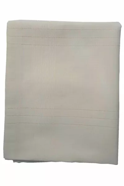 Кремав ленен плат покривка за маса на райета Gülce * см