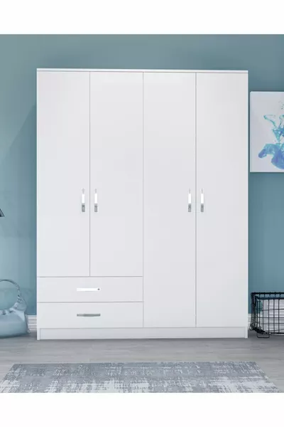 Novado 4 Deurs 2 Laden Kast