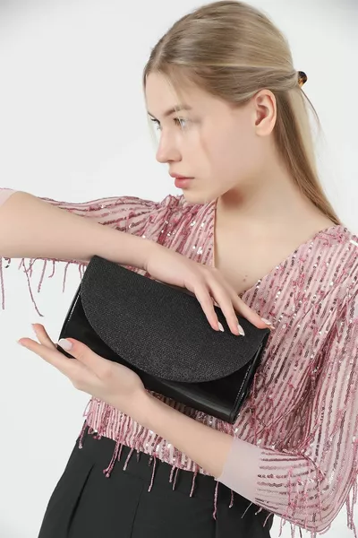 براءات الاختراع الجلود بريق مساء اللباس حقيبة