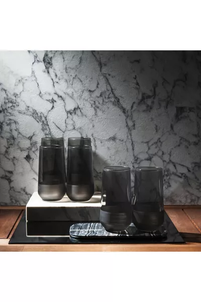 كأس مطفي 6 قطع - دخاني/ مل