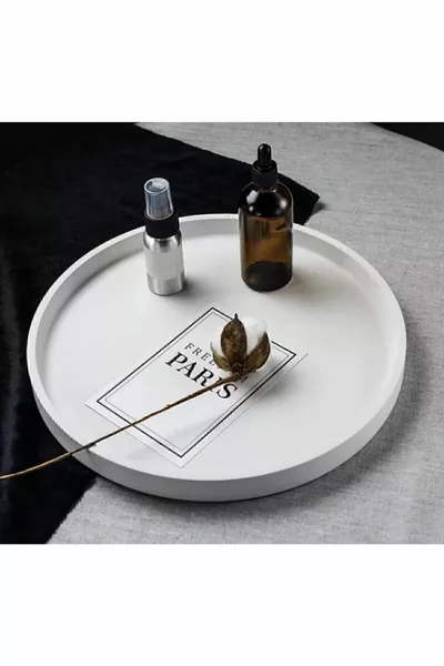 Perfingo Multi-Purpose Decorative Round Serving Tray Stylish Pinterest Design Bohemian