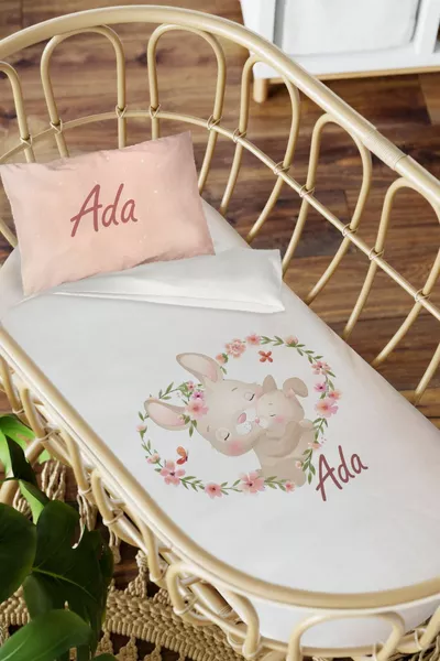Naamgepersonaliseerd Moederzijde  Wiegbekleding Set