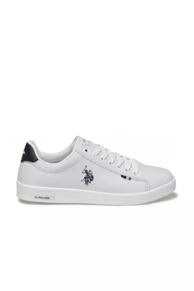 حذاء رياضي للجنسين من thestorex Polo Assn. باللون الأبيض فرانكو gextr 