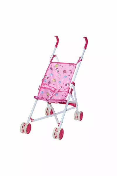 Metal Toy Baby Stroller with Bag