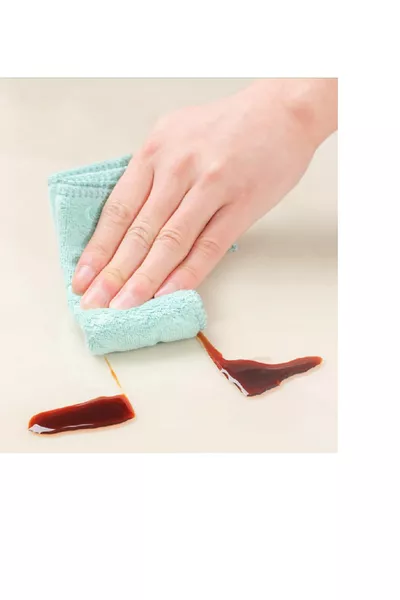 Церен прозрачная круглая ПВХ скатерть 1,5 мм, противоскользящая, защитная