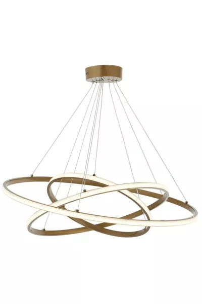 -3 Antik-Look LED-Kronleuchter