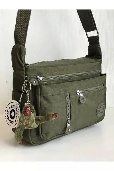 Сумка-почтальон Kılinkır с множеством карманов, через плечо, из водоотталкивающей ткани