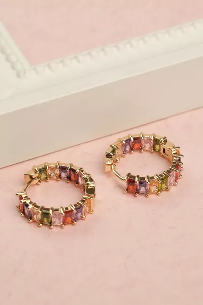 Women's Stainless Steel Non-Fading Earrings with Guarantee and Invoice 