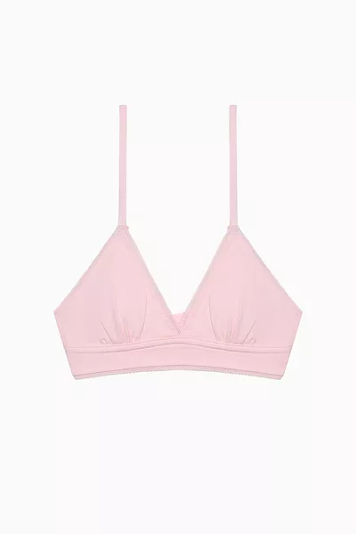 Геометрично десенов Моят първи сутиен за есен с махащи се подплънки, комплект от 2 тренировъчни сутиена