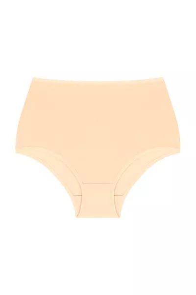 Kadın Yüksek Bel Pamuklu Hipster Slip Külot Pamuklu Iç Çamaşırı 7 Li