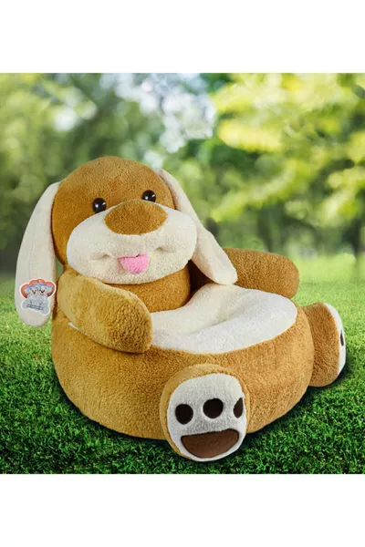 كرسي أطفال على شكل دمية كلب محشوة (% محلي)