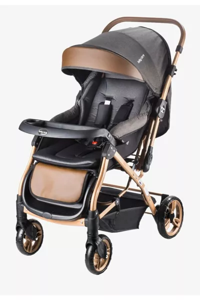 BabyCare Capron Lux Wende-Buggy Schwarz