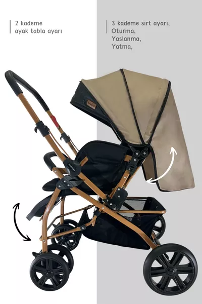 Poussette réversible