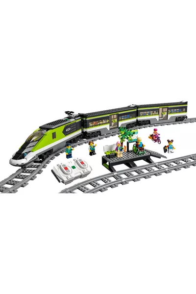 ® City Express Passenger Train + Creative Toy Building Set (Piece)