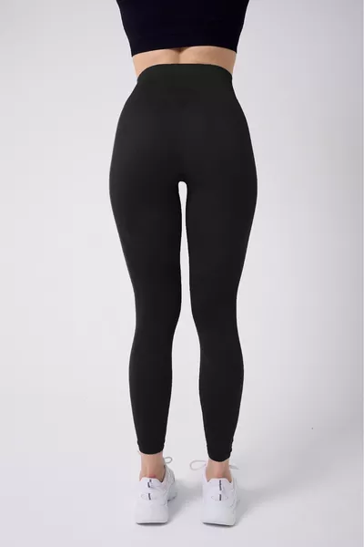 نيريتول حزام خصر مرتفع لتشكيل الجسم وتنحيفه، يمكن ارتداؤه يوميًا، يوغا، جري، رياضة، لبس ضيق للسيدات، اللون الأسود