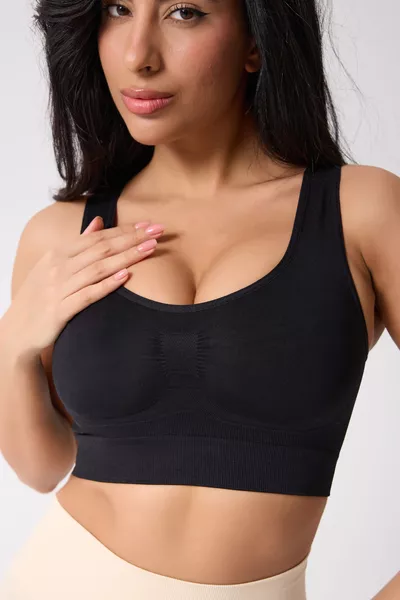 Chest-Lifting Thick-Strap Corset Bustier