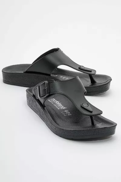 Erkek Parmak Arası Terlik SİYAH