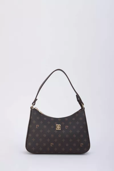 Borsa a Spalla Donna Monogram Caffè 