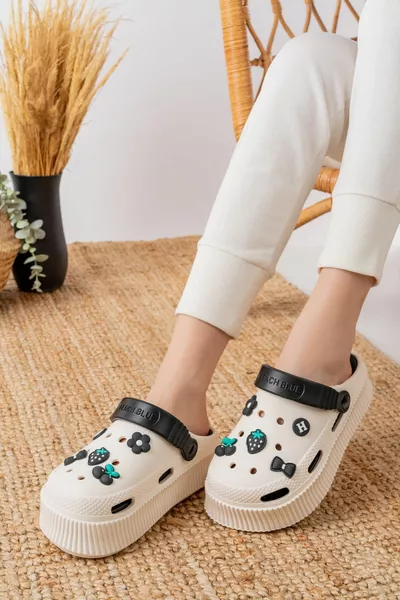 Unisex High Platform Beach Clog Doctor Nurse Hospital Comfort Sandal Unisex