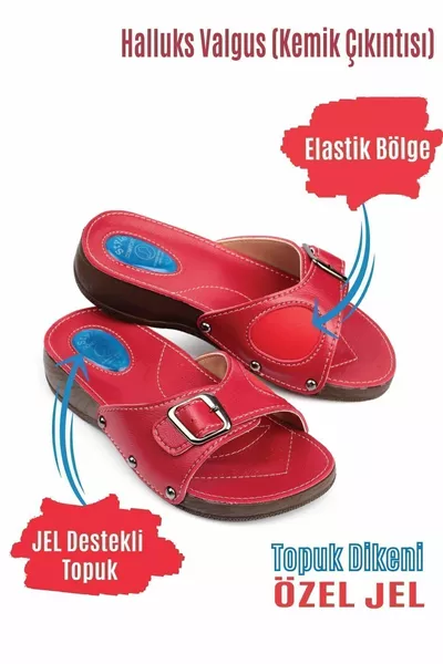 Ortopedik Halluks Ve Topuk Dikeni Terliği Kemik Çıkıntısı Terliği