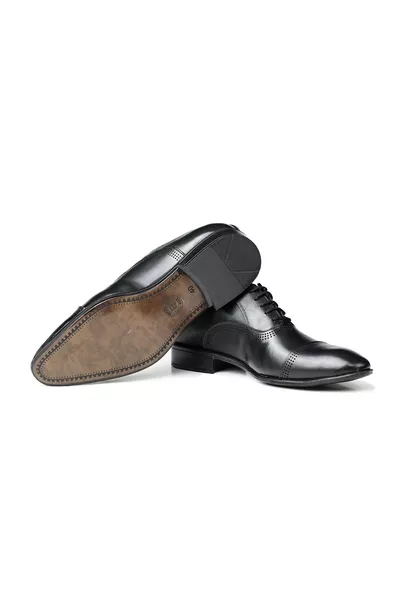 Serious Genuine Leather Men's Classic Shoes, Oxford Classic Shoes