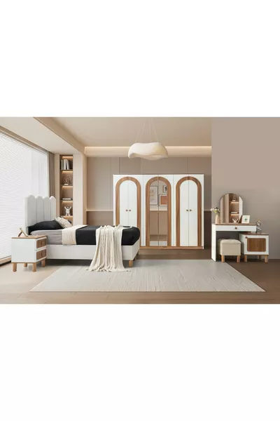 Alpina % MDF Yatak Odası Takımı % MDF | Ücretsiz Teslimat ve Kurulum