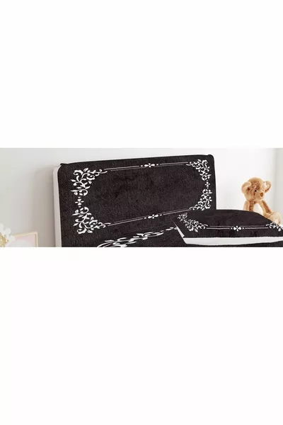 غطاء رأس السرير بتصميم أزهار بسيط وزخارف ديكورية