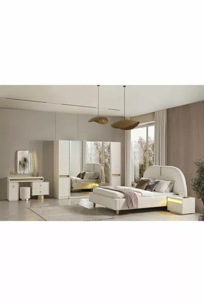 Riox Akordiyon Kapılı Yatak Odası Takımı