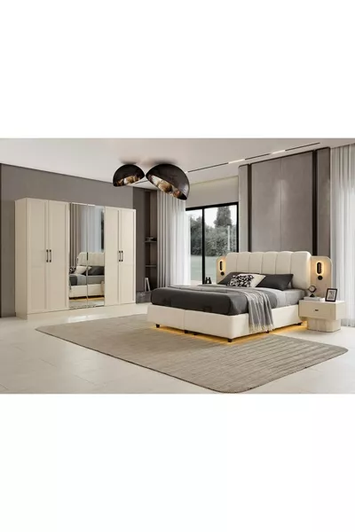 غرفة نوم هيبلي من MDF