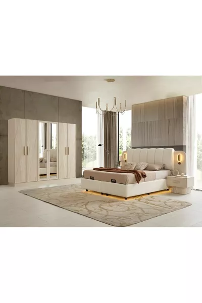 ADALAR MDF YATAK ODASI TAKIMI