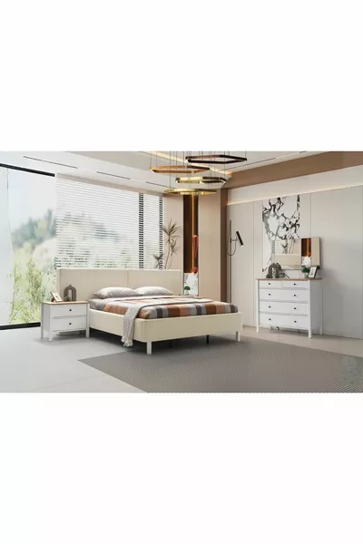 MonyWhite 4-Door Bedroom Set