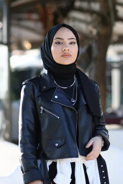 Пенью Шал за покриване - Черен цвят - Не прозира, не предизвиква потене, лесен за носене, ултра комфортен