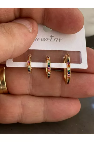 أقراط من الفولاذ مقاومة لتغير اللون مضمونة ومفوترة