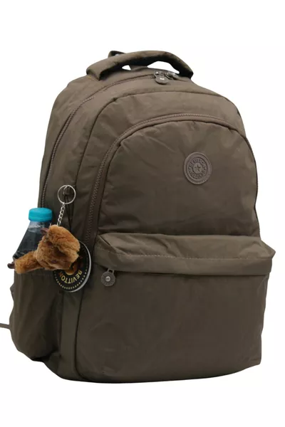  Vizon Suya Dayanıklı Okul Çantası Unisex Günlük Okul Sırt Çantası