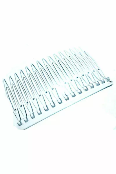 مشط مشبك شفاف 3 قطع