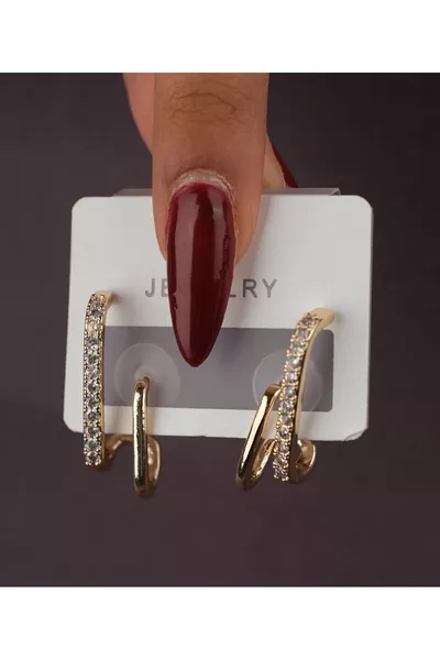 Steel, Fade-Resistant, Guaranteed, Invoiced Earrings